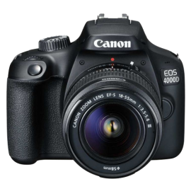 Canon EOS 4000D digitalni fotoaparat + EF-S 18-55mm DC III objektiv